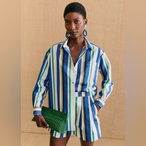 NWT Sézane x Momonì Nicolo Shorts in Multico Size 38/6